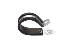 RSGU W1 für Außendurchmesser des Schutzschlauchs 10mm, Bandbreite 12mm, EPDM Profil/Stahl, 